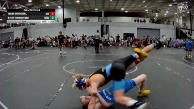 130 lbs Round 1 (6 Team) - Liam Driscoll, New England Gold vs Shay Krysinski, TDWC
