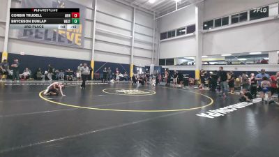 60 lbs 3rd Place - Corbin Trudell, Abington vs Bryceson Dunlap, West Chester