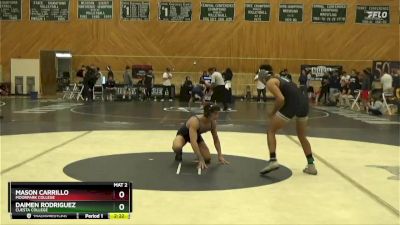 133 lbs Semifinal - Daimen Rodriguez, Cuesta College vs Mason Carrillo, Moorpark College