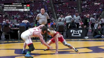 139 lbs Consi 5 - Hayden Yacoviello-Andrus, Bermudian Springs vs Owen McMullen, Bishop McCort