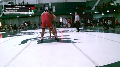 285 lbs Quarterfinal - Devon Dawson, Northern Illinois vs Max Vanadia, Michigan State