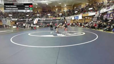 138 lbs Cons. Semi - Hunter Sisson, Phillipsburg Hs vs Ryan Sramek, Atwood-Rawlins County Hs