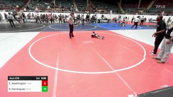 43 lbs Quarterfinal - Jason Easley, Division Bell Wrestling vs Zane Enriquez, Takedown Elite