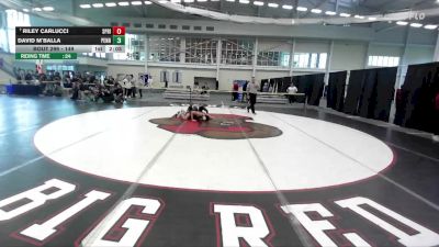 149 lbs Cons. Round 5 - David M`Balla, Pennsylvania College Of Technology vs Riley Carlucci, Springfield