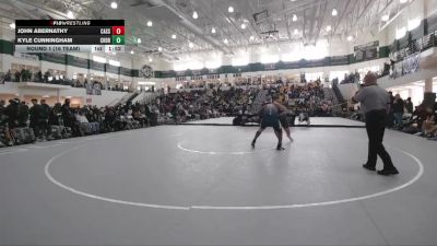 285 lbs Round 1 (16 Team) - Kyle Cunningham, Charles Drew vs John Abernathy, Cass