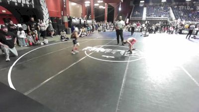 65 lbs Quarterfinal - Hunter Rauschenberger, Pomona Elite vs Brixton Everitt, OutKast Wrestling Club