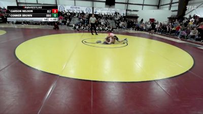 165 lbs Quarterfinal - Carson Nelson, Delta vs Conner Brown, Summit Academy