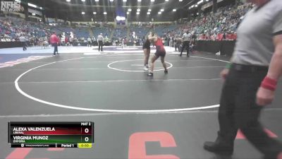 140 lbs Cons. Round 1 - Virginia Munoz, Emporia vs Alexa Valenzuela, Liberal