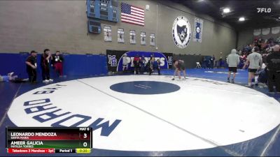 138 lbs Cons. Round 4 - Ameer Galicia, Matilda Torres vs Leonardo Mendoza, Santa Maria