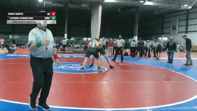 175 lbs 3rd Place Match - Ayden Christian, Great Bridge Wrestling Club vs John Smith, Noke RTC