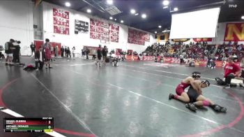 144 lbs Quarterfinal - Michael Desales, Bell Gardens vs Ismael Guerra, Downey