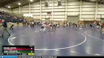 190 lbs Semifinal - Koby Creviston, American Leadership Academy vs Russel Simper, Mountain View