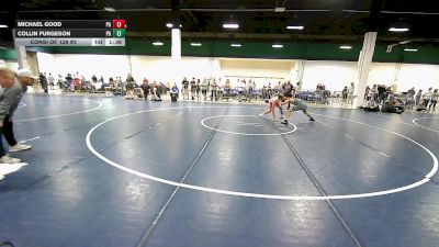 132 lbs Consi Of 128 #2 - Michael Good, PA vs Collin Furgeson, PA
