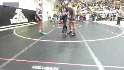 155-A lbs Quarterfinal - Zade Fast, Fort Gibson Youth Wrestling vs Conner Mangum, Har-Ber High School