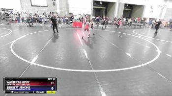 84 lbs Round 1 - Walker Murphy, Prescott Wrestling Club vs Bennett Jenkins, Kaukauna Wrestling Club