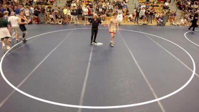 144 lbs Champ. Round 2 - Bradlee Ellis, IL vs Maximus Brady, IA