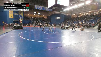 144 lbs Champ. Round 3 - Grayson Davis, Cape Henlopen vs Matthew O`Neill, Malvern Prep