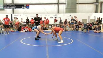 61 lbs Rr Rnd 5 - Lilliana Banks, Badger Girls Elite - W vs Kaylee Dayhoff, PA West White - W