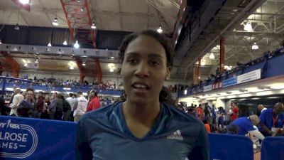 Ajee Wilson comes away with a win at the Armory
