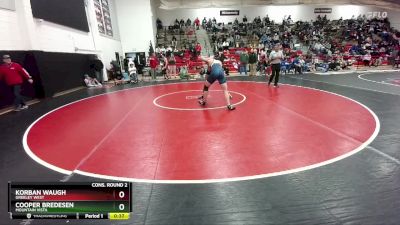 190 lbs Cons. Round 2 - Cooper Bredesen, Mountain Vista vs Korban Waugh, Greeley West