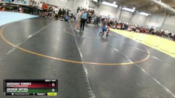 132 lbs Cons. Round 4 - George Netzel, Severance High School vs Anthony Torrez, Alameda International