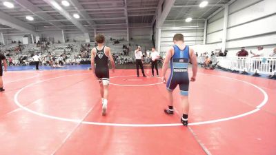 132 lbs Rr Rnd 1 - Carter Donovan, Journeymen Wrestling Blue vs Tyler Tun, The Fort Hammers Maroon