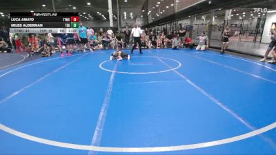 68 lbs Round 3 - Luca Amato, Team Tugman WC vs Miles Alderman, Tri State Hammers