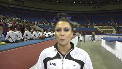 Rheagan Courville And LSU Tigers Do Big Gymnastics And They Do It Well