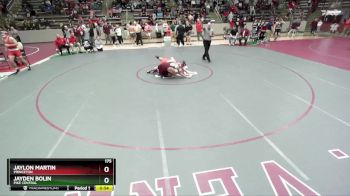 175 lbs Cons. Round 1 - Jaylon Martin, Princeton vs Jayden Bolin, Pike Central
