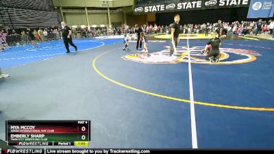 42-45 lbs Quarterfinal - Mya McCoy, Askeo International Mat Club vs Emberly Sharp, Twin City Wrestling Club