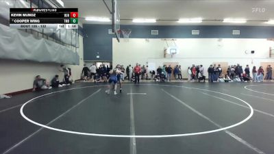 132 lbs Champ. Round 2 - Kevin Munoz, West Jefferson vs Cooper Wing, Timberline High School