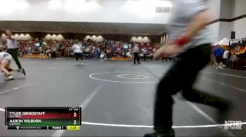 5A 106 lbs Semifinal - Aaron Wilburn, Gaffney vs Tyler Grindstaff, Hillcrest