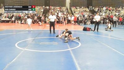 82-J lbs Consi Of 8 #2 - Brayden Lieberman, Northampton vs Gus Caruso, All I See Is Gold Academy