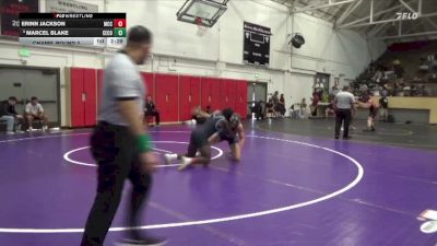 157 lbs Champ. Round 2 - Marcel Blake, Cerritos College vs Erinn Jackson, Moorpark CCC