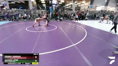140 lbs Cons. Round 2 - Samson Latini, Dumas Wrestling vs Johnny Venegas, El Paso Enforcers Wrestling Club