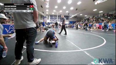 105-115 lbs Rr Rnd 3 - Lillian Massie, Chandler Takedown Club vs Kalley Fuller, Blue Devil Wrestling