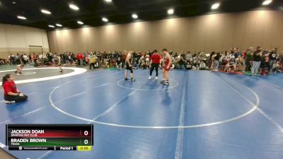 159-172 lbs Round 2 - Jackson Doan, Spartan Mat Club vs Braden Brown, Texas