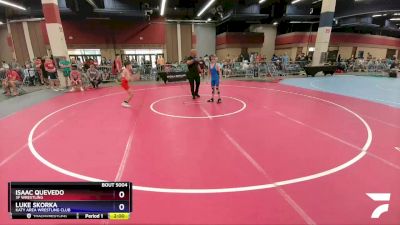 88 lbs Round 1 - Isaac Quevedo, 3F Wrestling vs Luke Skorka, Katy Area Wrestling Club