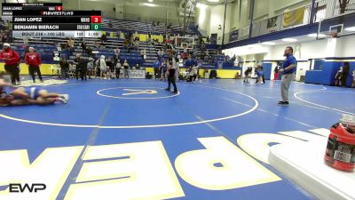 140 lbs Rr Rnd 2 - Juan Lopez, Will Rogers vs Benjamin Bierach, Bookert T Washington