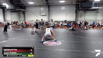 145 lbs Round 2 (4 Team) - Nathan Payton, Level Up vs Isaiah Wysong, Reverence Wrestling Club 1