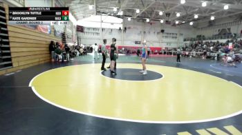 155 lbs Champ. Round 2 - Brooklyn Tuttle, Heritage (Brentwood) vs Kate Gardner, Maria Carrillo