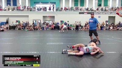 96 lbs Quarterfinals (8 Team) - Connor Leaumont, West Forsyth WC vs Case Gustafson, Florida Scorpions