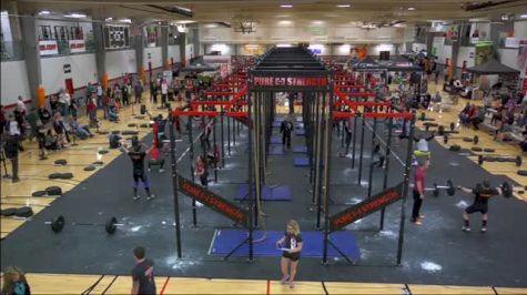 M Elite Snatch Ladder Rope / Squat Clean Thruster CTB Heat 2