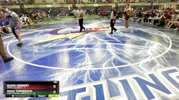 189 lbs Quarterfinals (8 Team) - Noah Torgerson, Saint Michael Albertville vs Quinn Herbert, Loyola Academy