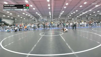 126 lbs Rr Rnd 1 - Holton Quincy, NC United Select - HSB vs Francisco Juvera, Doughboy Black - HSB