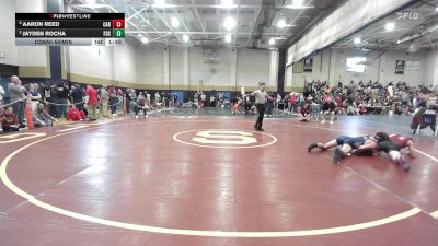 150 lbs Consolation - Aaron Reed, Carver vs Jayden Rocha, Foxborough