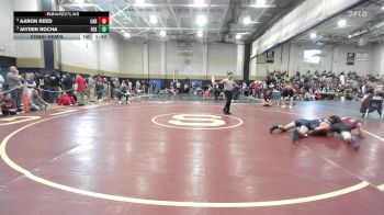 150 lbs Consolation - Aaron Reed, Carver vs Jayden Rocha, Foxborough