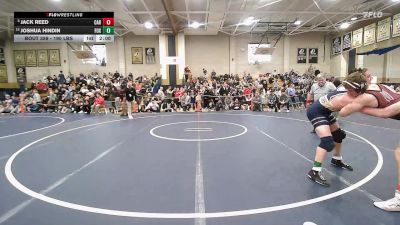 190 lbs Consolation - Jack Reed, Carver vs Joshua Hindin, Foxborough