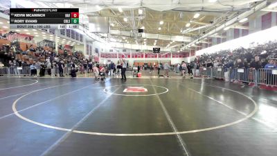 190 lbs Consi Of 8 #1 - Kevin McAninch, Haverhill vs Rory Evans, Cambridge