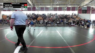 175 lbs Semifinal - Austin Hill, Chelmsford vs Rhys Dewar, Central Catholic